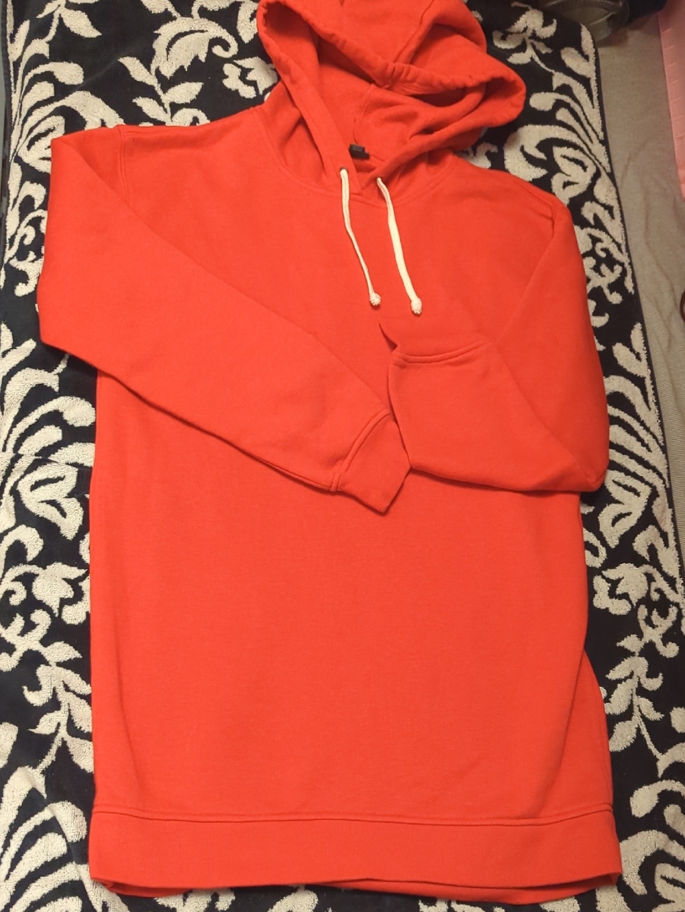 wild fable Deep Orange Hoodie Dress - S Slim Fit